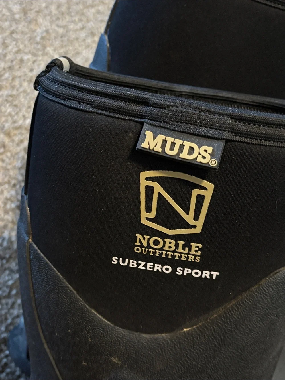 MEN'S NOBLE OUTFITTERS MUDS® SUBZERO SPORT WATERPROOF INSULATED BOOTS SIZE  8